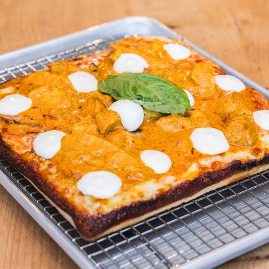 Sunset Squares Pizza - Butter Chicken