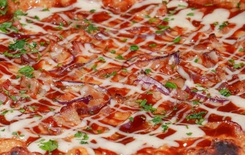 Sunset Squares Pizza - BBQ Chicken