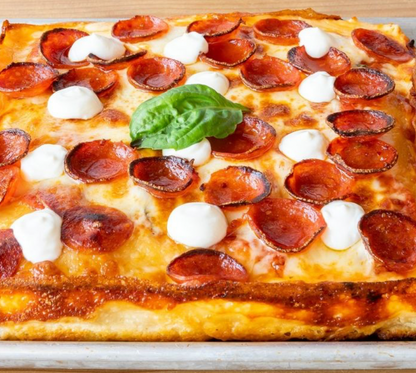 Sunset Squares Pizza - Chorizo Jalapeno