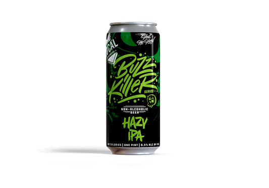 Local Brewing - Buzz Killer Hazy IPA  NA Beer