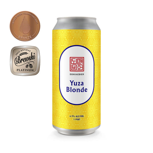 Dokkaebier - Yuza Blonde ($4.50 + Tax)